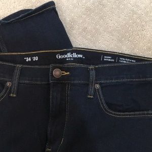 Mens Flex Skinny Jean 34x30